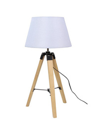 Stolní lampa Lugano 1x60W E27 béžová + stínidlo stejného indexu