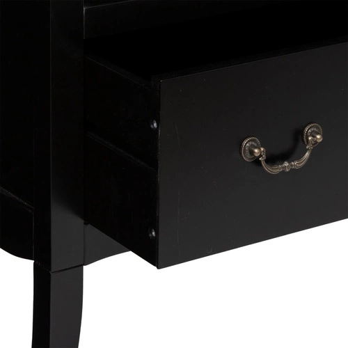 Regál Chrysa černý Outlet