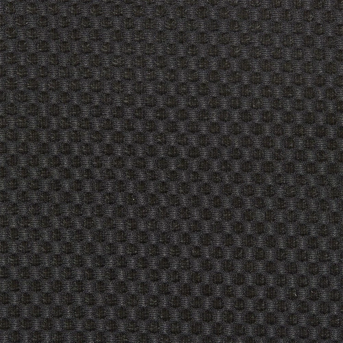 Čalouněná jídelní židle Pori černá Intesi moderní na kovových nohách do jídelny a kuchyně