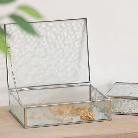 Sada 2 zrcadlových šperkovnic Ania Atmosphera stříbrné dekorativní glamour