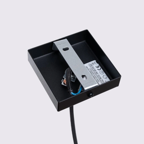 Závěsné svítidlo KARBON 1 černé nastavitelné do obýváku moderní hliníkové nad stůl