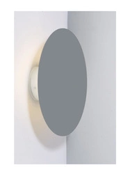 LED nástěnné svítidlo Holar 15 cm šedé moderní kovové do obýváku a ložnice Ledea