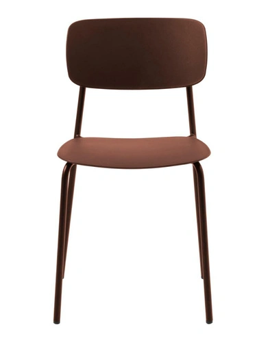 Jídelní a kuchyňská židle Kirkland moderní terracotta