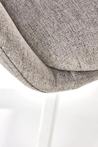 Ergonomická otočná kancelářská židle Calf světle šedá na kolečkách moderní do kanceláře Intesi