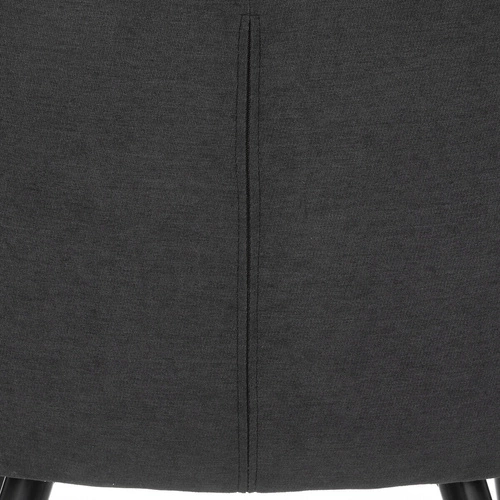 Čalouněná jídelní židle Visoca Atmosphera černá moderní s područkami loft