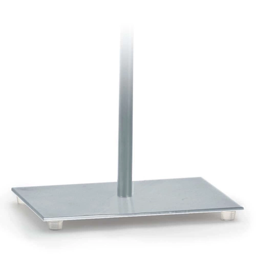 Noční lampička AMALFI moderní s hnědým stínidlem a stříbrnou základnou do ložnice LYSNE