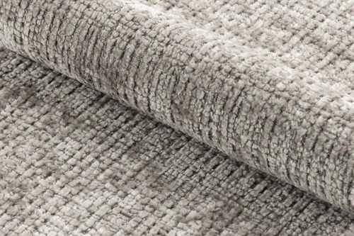 Actona Roger šedá čalouněná otočná jídelní židle s područkami