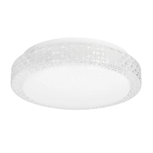 Stropní svítidlo Rabel stropní svítidlo čiré 12W LED 4000K 27cm bílý difuzor