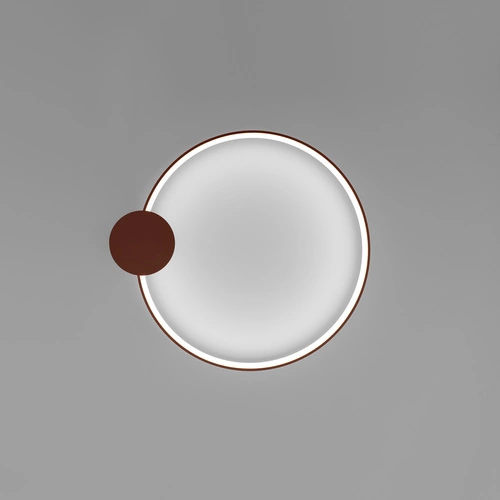 Stropní LED svítidlo RIO 55 moderní kulaté červené do obýváku, kuchyně, ložnice