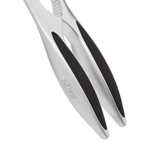 Dědeček na ořechy z nerezové oceli s gumovou rukojetí