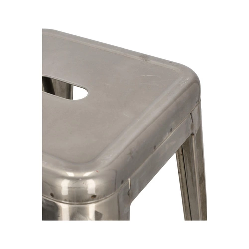 Židle barová Paris 75cm. kovová insp. Tolix Výprodej