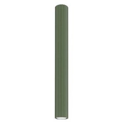 Stropní svítidlo KARBON 60 olivově zelené hliník moderní do obýváku a ložnice