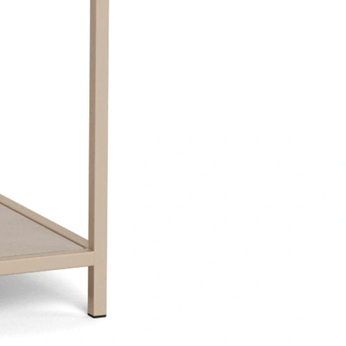 Knihovna Seaford II loftová s 2 zásuvkami béžová Actona