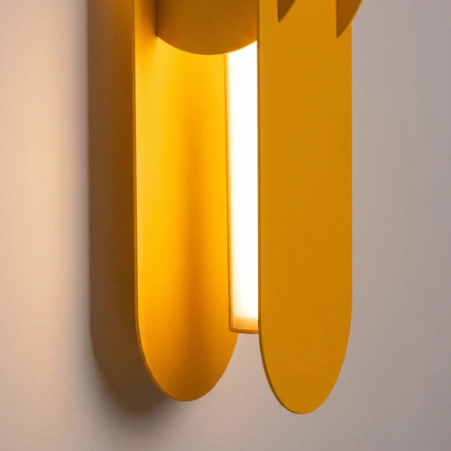 Nástěnné svítidlo CHAIN 91 žluté LED moderní do obývacího pokoje