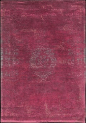 Bavlněný koberec do obýváku Scarlet 80x150 retro s krátkým vlasem orientální růžový