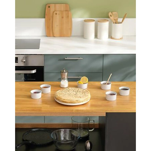 Hliníková lívaneční pánev kovaná 28 cm černá