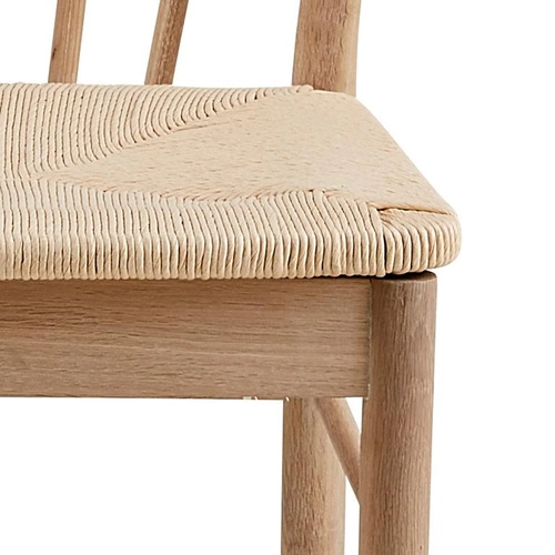 Dřevěná jídelní židle s područkami Cassandra Actona skandinávské boho přírodní
