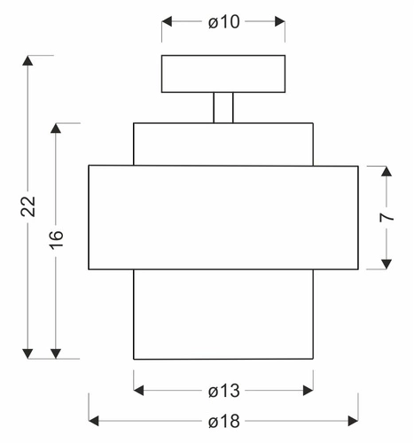Stropní svítidlo Spiega černé zlaté kouřové sklo moderní do obývacího pokoje a jídelny