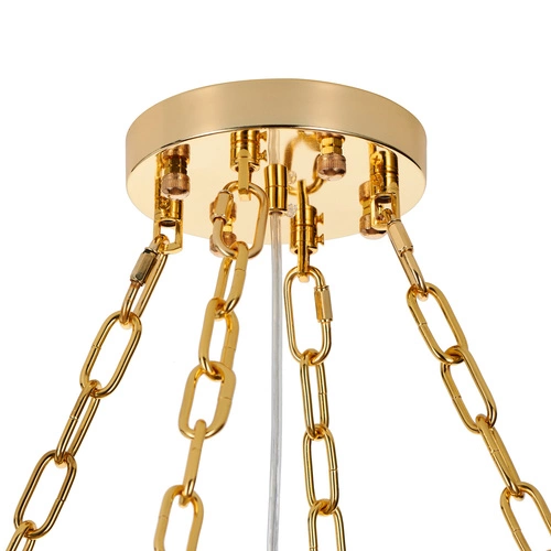 Závěsné svítidlo REA zlaté 80 cm moderní, nastavitelné do obýváku a nad stůl