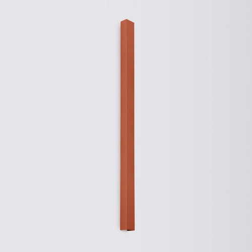 Moderní nástěnné svítidlo FREYA 150 červené ocelové do obývacího pokoje a ložnice Thoro 150 cm