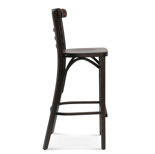 Dřevěný barový stoliček s opěradlem Fameg BST-225 CATA premium na míru do kuchyně 75 cm
