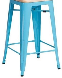 Základna hokeru 66cm Paris Wood modrá