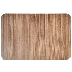 Intesi ultra savý koupelnový kobereček z mikrovlákna hnědý Wood 40x60 cm moderní