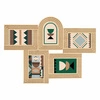 Dřevěný závěsný fotorámeček 41x57 Olivia Boho přírodní na zeď Atmosphera