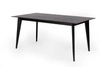 stůl BORD černý dub 140/200 x 90 cm
