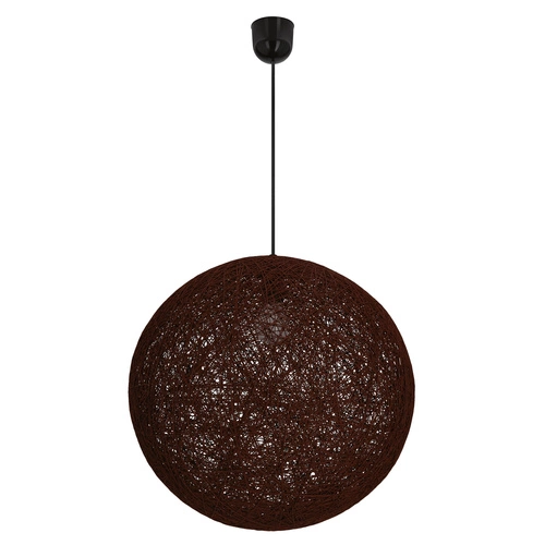 Závěsná lampa Caruba 1x60W E27 hnědá 50