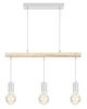 Závěsná lampa Izzy 3x60W E27 bílá