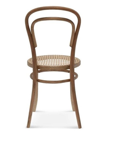 Dřevěná jídelní židle Fameg 14 retro s výpletem, na míru