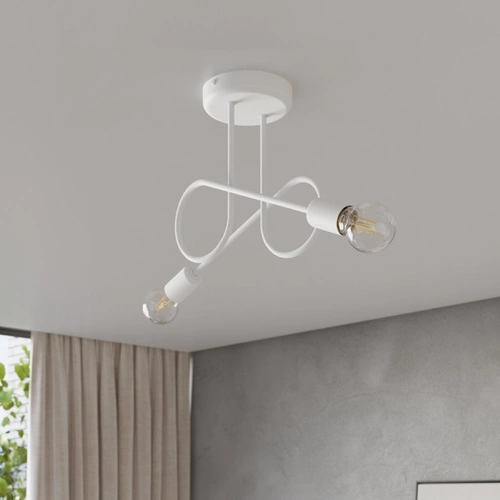 Lustra LOOP 2 bílý