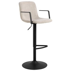 Židle barová Pablo béžová/černá Caso 3