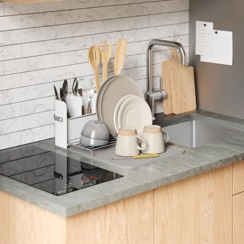 Sling myčka nádobí bílá/šedá