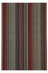 Venkovní koberec Spectro Stripes Teal Sedonia Rust 160x230cm