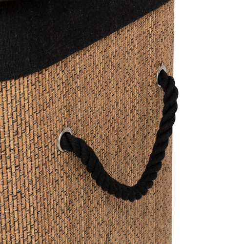 Bambusový koš na prádlo 60 l se 3 přihrádkami a víkem 5five simply smart do koupelny