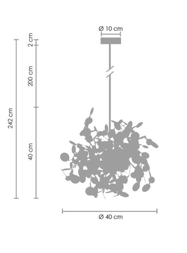 Závěsné svítidlo MONETTI zlaté 40 cm moderní, nastavitelné do obýváku a jídelny