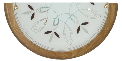 Rustica dřevěný stropní svítidlo do předsíně a jídelny klasický dub E27