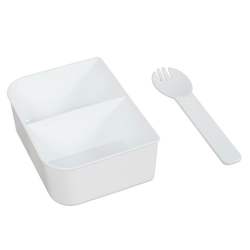 Lunchbox Clip Intesi šedý moderní box na oběd do práce a školy 1,26 l z polypropylenu