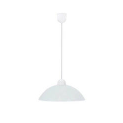 Závěsná lampa Fanusa 1x60W E27 difuzor bílý se vzorem