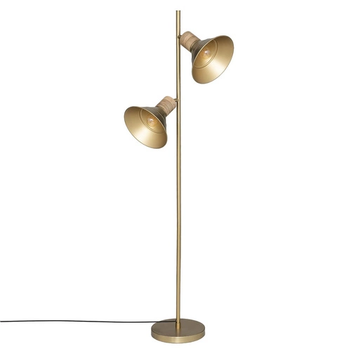 Podlahová lampa Bota zlatá