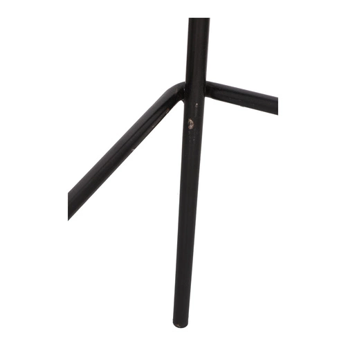 Barová stolička Grego černá 75 cm OUTLET