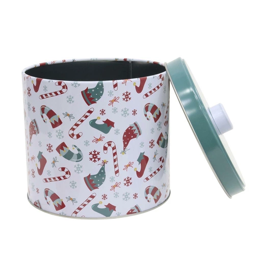 Sada 2 kovových vánočních krabiček Intesi dekorace do kuchyně