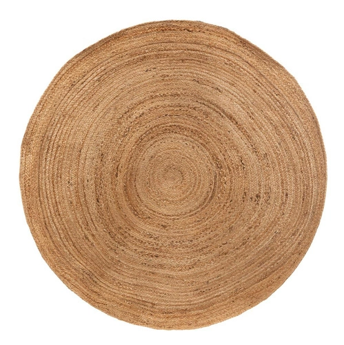 Atmosphera Kulatý jutový koberec 160 cm boho do obýváku a ložnice snadno čistitelný