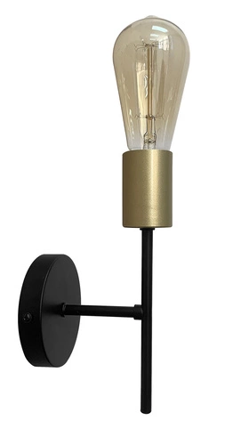 Nástěnné svítidlo Crespilo lampa černá 1x40 E27
