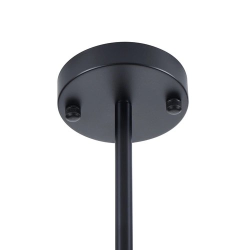 Závěsné LED svítidlo CLEX 6bodové černé 100 cm moderní do obývacího pokoje a jídelny