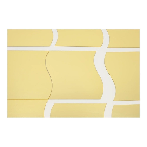 Zrcadlové dekorace Vlna 12 kusů