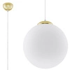 Zlatá závěsná lampa UGO 40