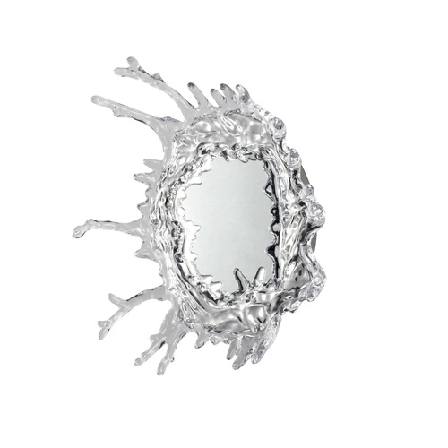 Moderní průhledné LED nástěnné svítidlo AQUA S 45 cm do koupelny a ložnice Step into Design